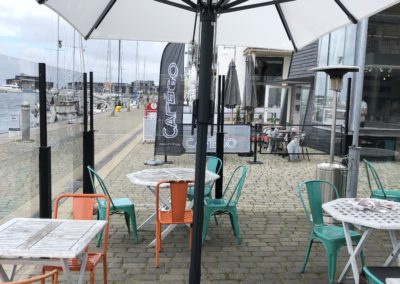 Bahama jumbrella clickitup vindskydd YA-HA Helsingborg